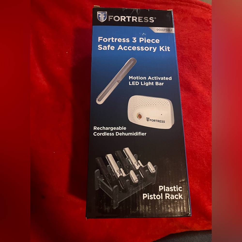 Fortress 3 piece safe accessory kit.